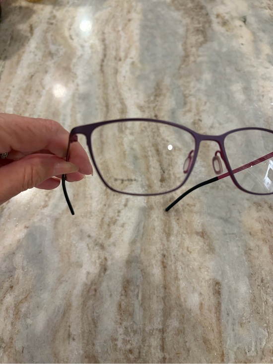 NWT Orgreen Metal Eyeglasses, mod One More Time with case and cloth